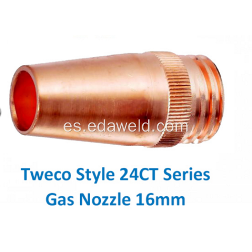 Boquilla de gas Tweco 24CT62